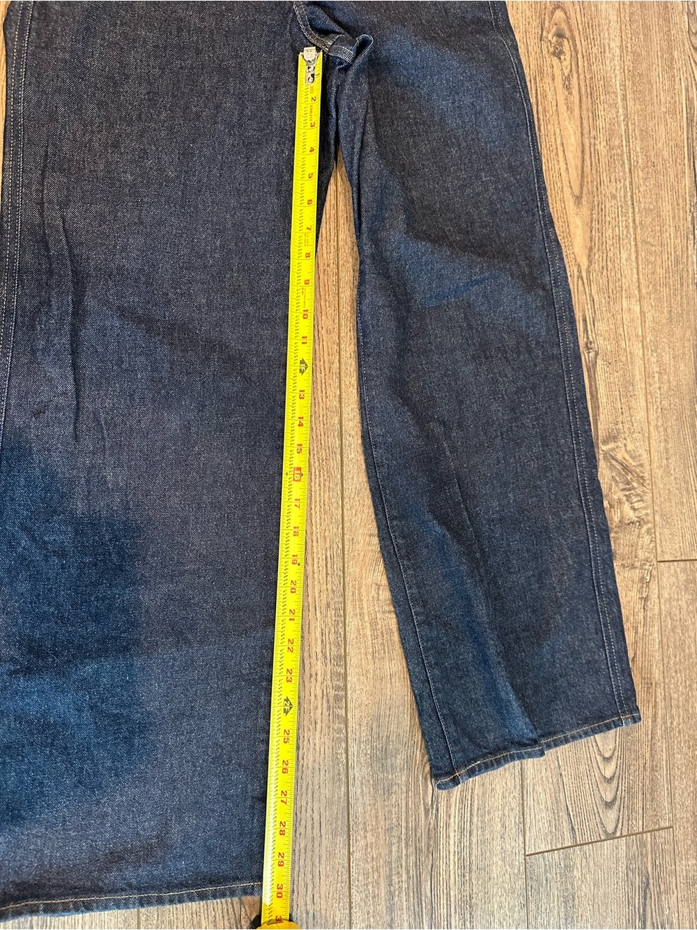 J. Crew Dark ‘96 Slim Wide Leg Jean 29 - Picture 6 of 9